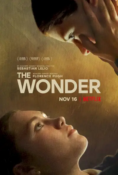 De Wonder Florence Pugh Netflix-filmposter