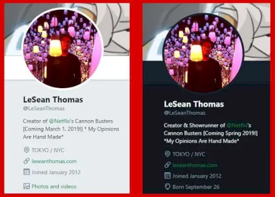 Le Sean Thomas Cannon Buster Tweets