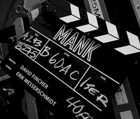 Clapperboard pentru Mank Netflix