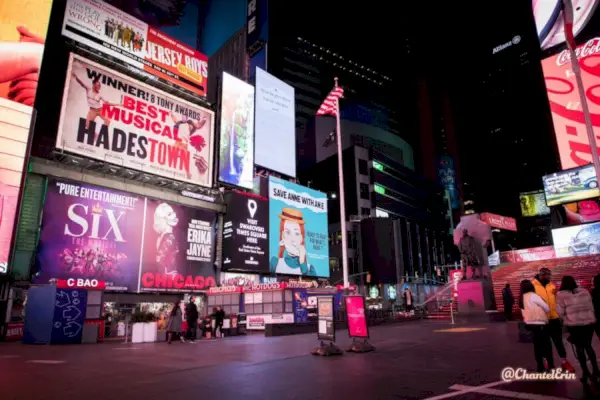 Anne With An E New York Billboard 4 Ölçekli