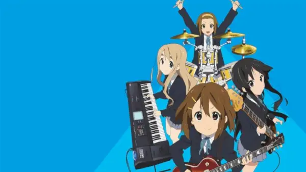 ‘K-On!’ Anime-serie en film verlaten Netflix in november 2021