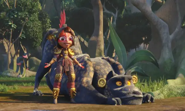 Maya et les trois miniséries animées Netflix Princess Maya