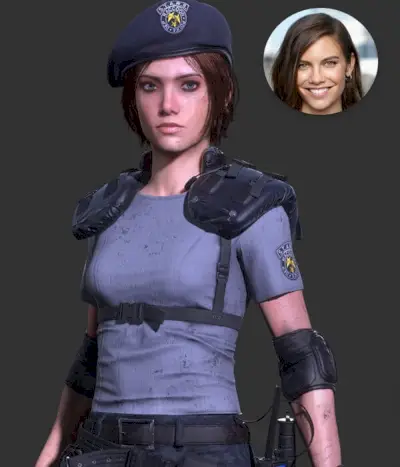 Jill Valentine Lauren Cohan „Netflix Resident Evil“.