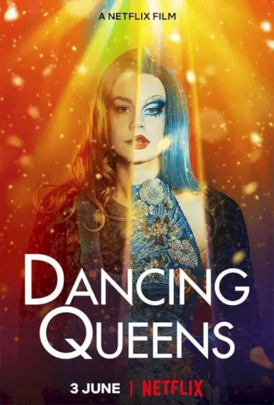 Švedska komedija Dancing Queens prihaja na Netflix junija 2021. Netflixov plakat