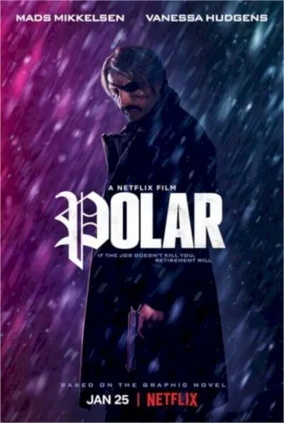 Pòster polar Netflix Film Mads Mikkelsen