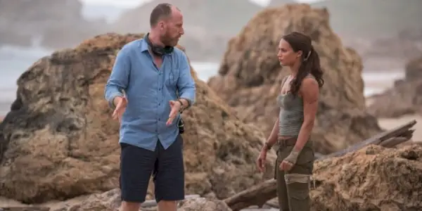 Roar Uthaug a Alicia Vikander natáčajú hrobku v Rijáde