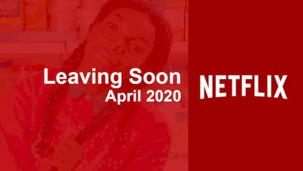 Titres quittant Netflix en avril 2020