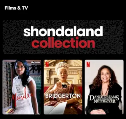 Kolekce Shondaland na Netflixu