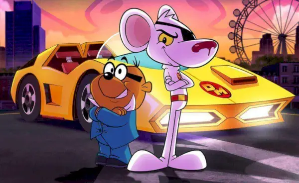 Left Penfold Right Danger Mouse © 2014 FremantleMedia Limited