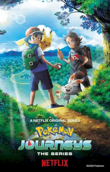 Pokemon Journeys The Series Sæson 1 kommer til Netflix i juni 2020 Plakat