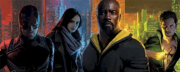 Hver aflyste Netflix Original-serie på Netflix The Defenders