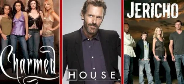 House, Jericho, The 4400 i Charmed Surten de Netflix UK