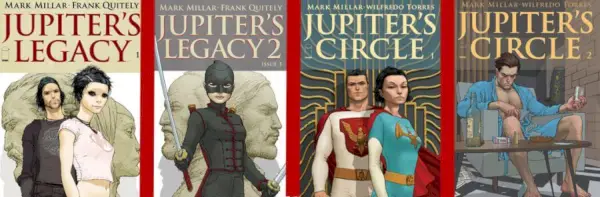 Tegneserier dekket Netflix Jupiters Legacy