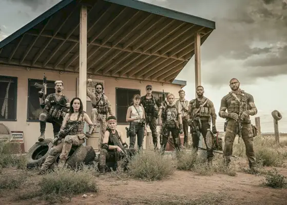 Photo de l'Armée des Morts Photo du casting de Netflix