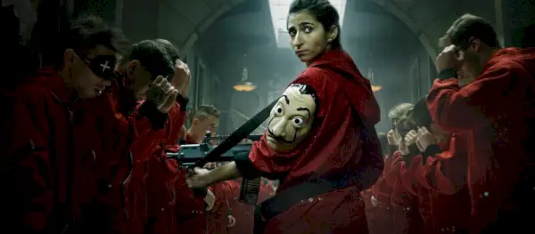 Money Heist „Netflix“.