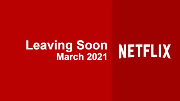 Forlater snart Netflix mars 2021