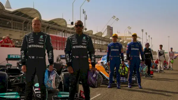 Driver Lineup F1 Drive To Survive 4 sezonas 2