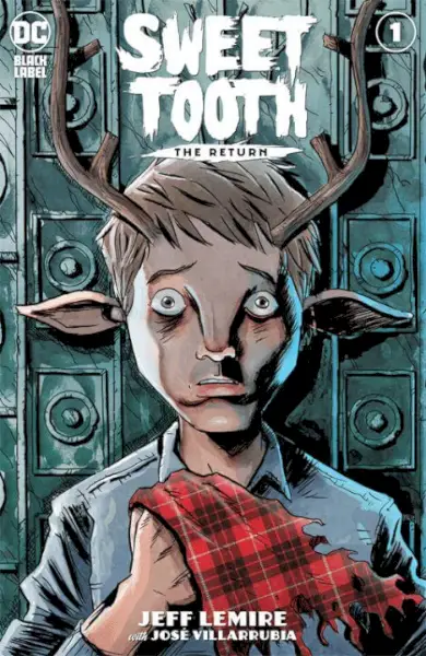 Sweet Tooth 1. sezonas Netflix Dc komiksu vāks