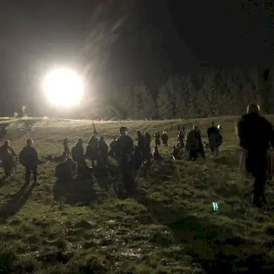 Còpia de filmació de Vikings Valhalla darrere de les escenes