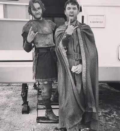 The Last Kingdom 4. Sezon Netflix Set Fotoğrafı Toby Regbo