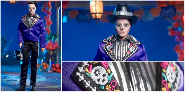 2023 Day Of The Dead Ken Doll