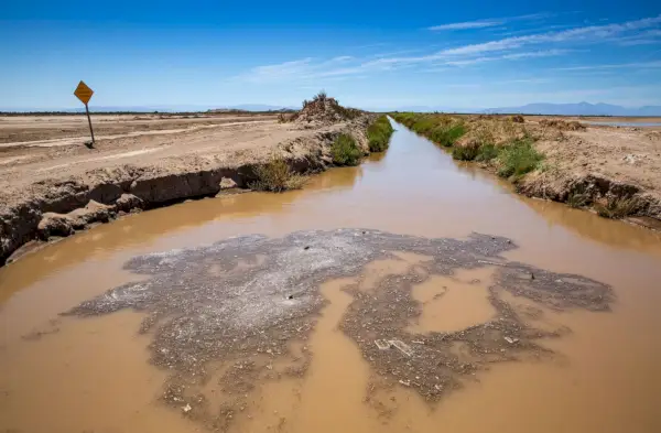 Møt Roaming Mud Pit Moving Across California