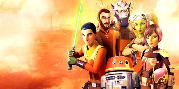 The Ghost Crew i en Star Wars Rebels-plakat