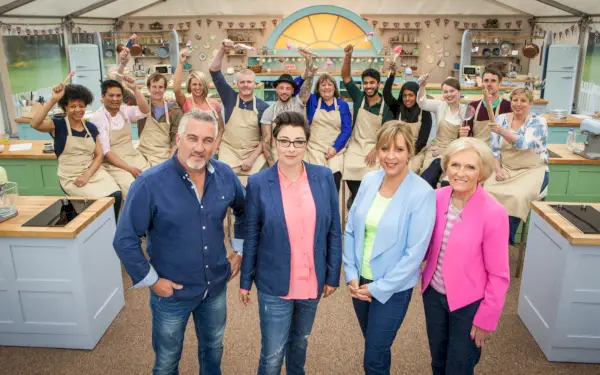 Tolle britische Bake-off-Backshow