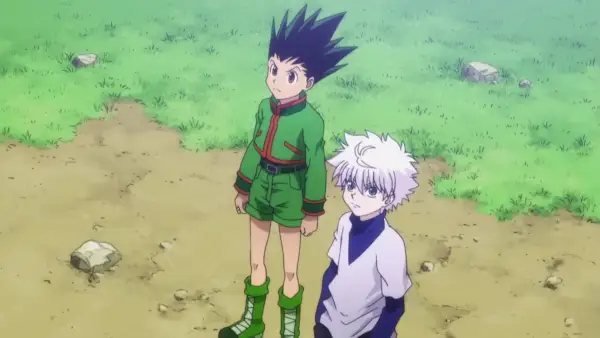 gon i killua w historii Hunter x Hunter Greed Island