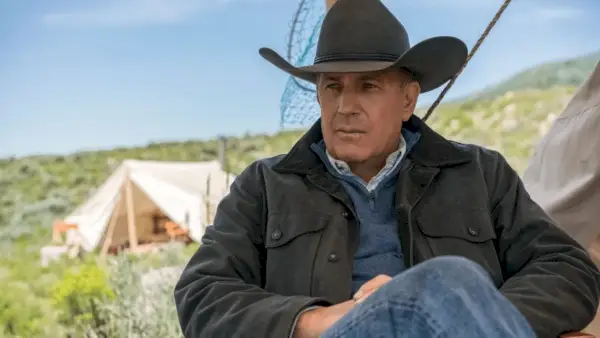 Kevin Costner com John Dutton a Yellowstone