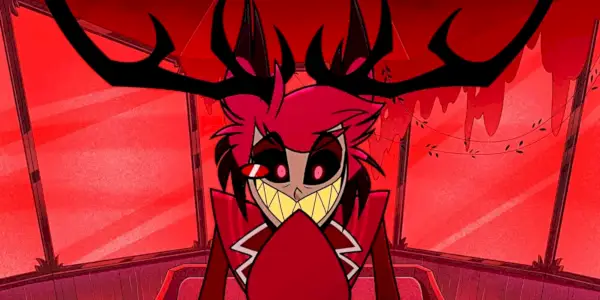 Alastor cu Antlers la hotelul Hazbin