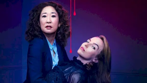 Sandra Oh și Jodie Comer în Killing Eve