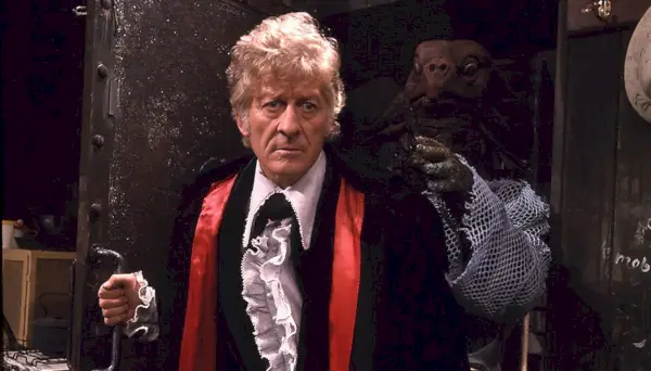 Jon Pertwee jako třetí lékař (BBC)