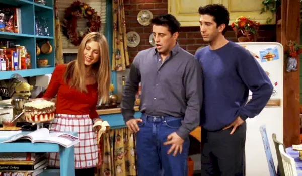 Rachel, Joey a Ross vo filme Priatelia