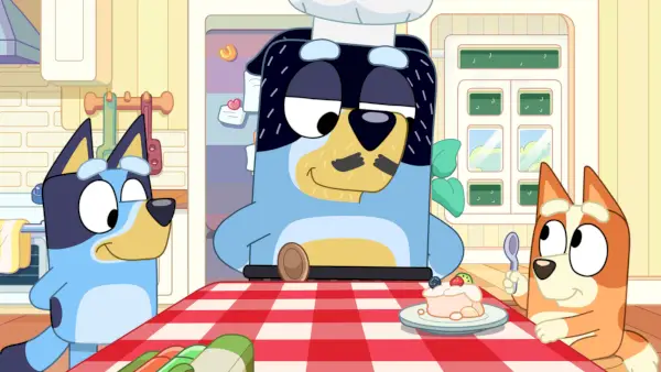 Det är inte bara du, föräldrarna i 'Bluey' är inte friska människor