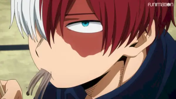 Weet je nog dat we allemaal dachten dat Shoto Todoroki een duister en broeierig personage zou zijn, maar het bleek dat hij een brutale trol was?