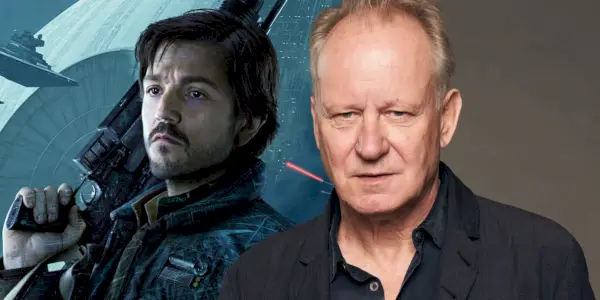 Stellan Skarsgard nel ruolo del leader ribelle ad Andor